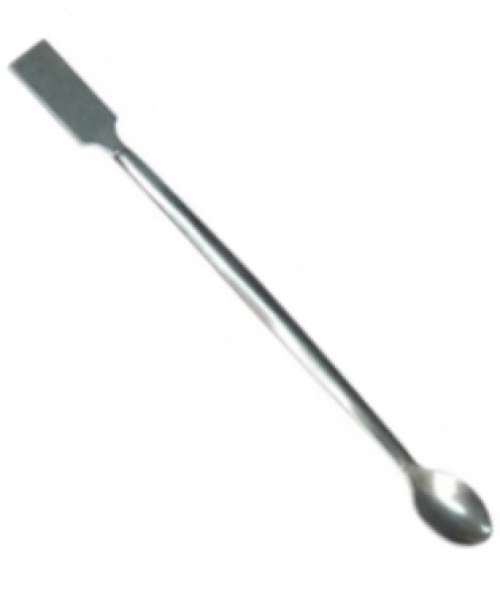 small stainless steel spatula